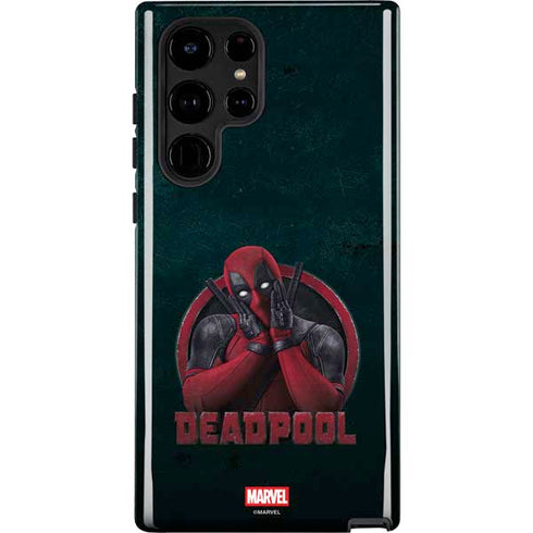 Marvel Deadpool Legacy Surprised Deadpool Galaxy S25 Ultra Impact Case